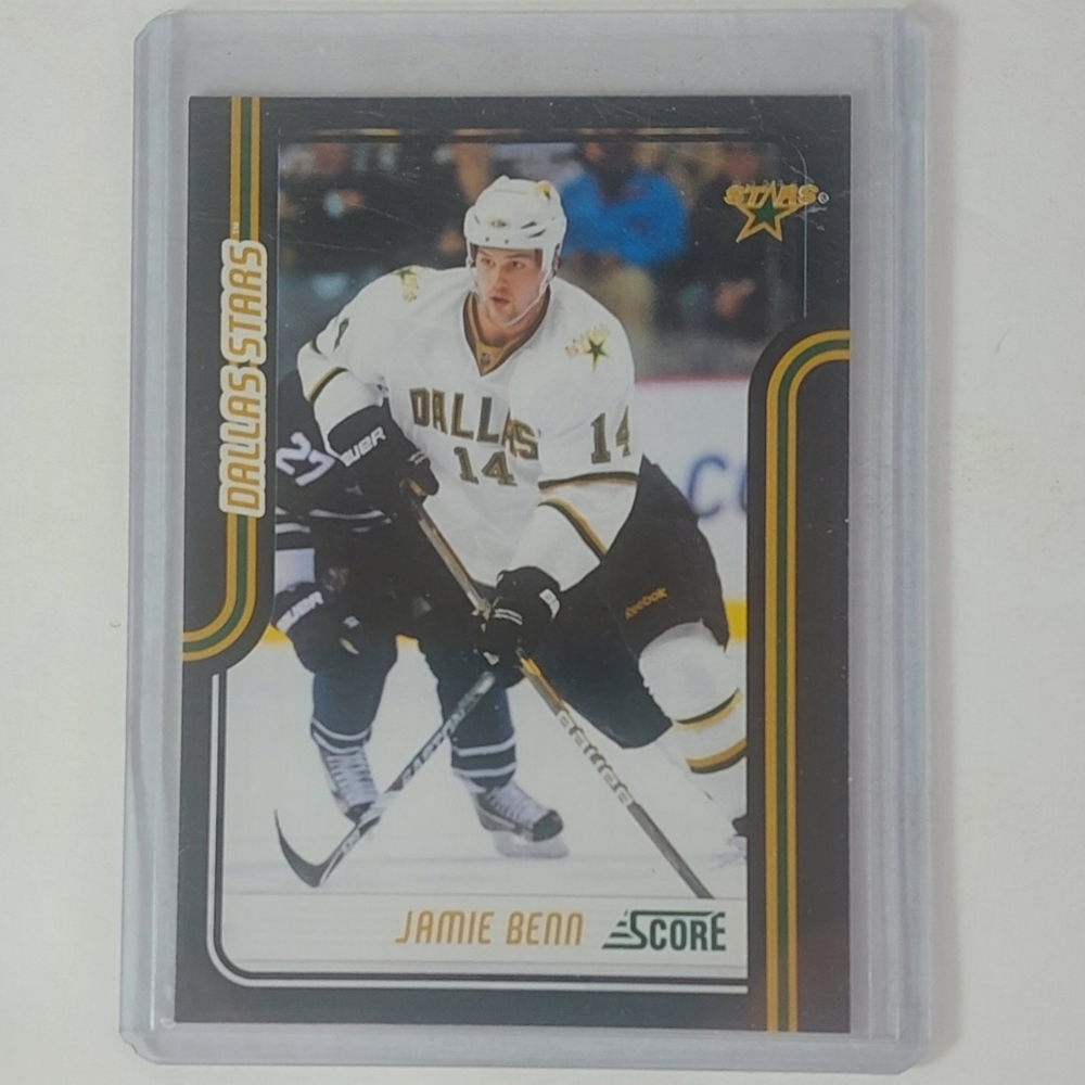 Jamie Benn Panini Score Black Variation Hockey Card 2011-12 Dallas Stars